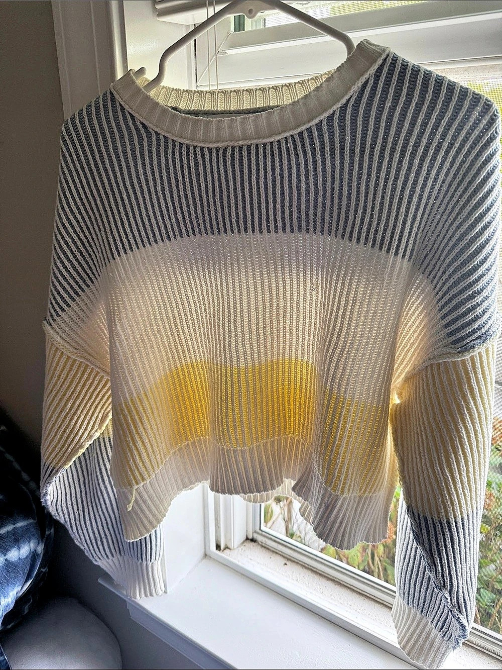 Altar'd State Color Block Sweater Size XS Like New